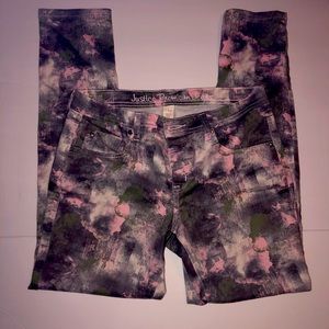 Girls Justice Camo Jean jeggings